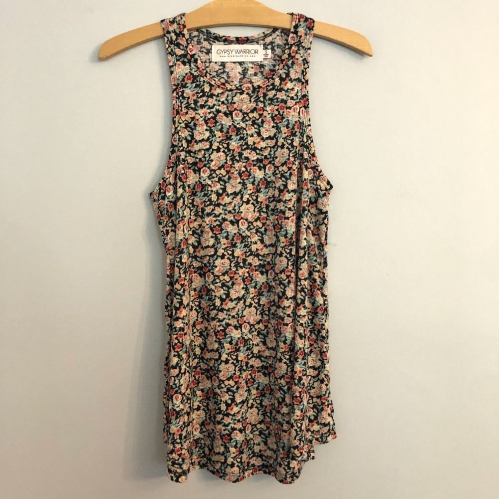 Gypsy Warrior Floral Racerback Tank - Picture 2 of 5